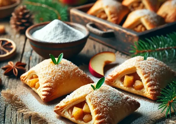 Zoete mini appelflappen